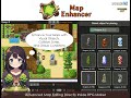 Advanced Map editing directly inside RPG Maker (Map Enhancer plugin)