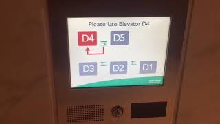 Otis (Modernized by ThyssenKrupp) Destination Dispatch Elevators at TD Canada Trust Tower, Toronto
