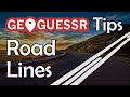 Road Lines - GeoGuessr Tips for Beginners