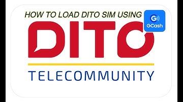 HOW TO LOAD DITO SIM USING GCASH | Ar`geL TV