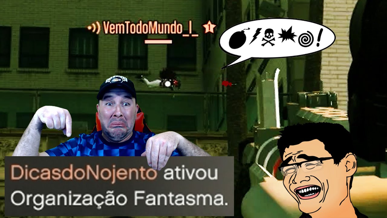 GTA 5 - IRRITANDO LÍDER DE COMANDO TÓXICO EM LIVE - CHORADEIRA NO CHAT! -  CRY TOXIC COMMAND LEADER