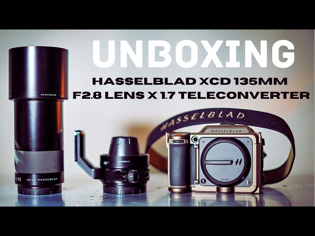Unboxing Hasselblad XCD 135mm f2 8 Lens with X 1.7 Teleconverter