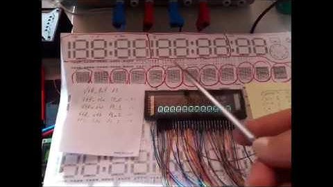 VFD tube using shift register CD4094