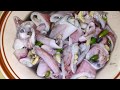 Kinilaw na Pusit  how to prepare