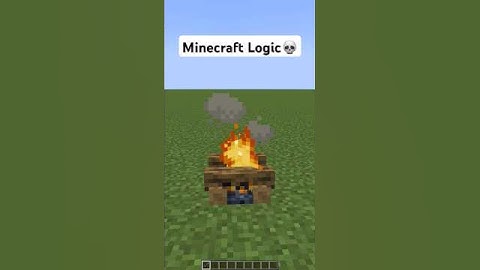 minecraft logic... #minecraft #logic #fyp