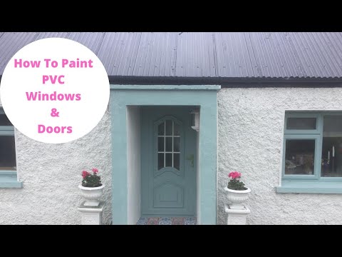 Video: We Paint A PVC Window