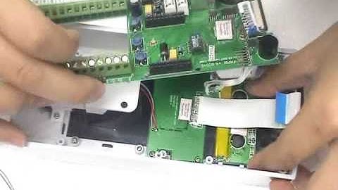 Technical of AC900_03-Changing the Keypad Board