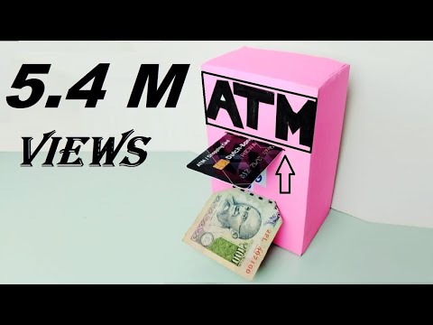 How to Make ATM Machine | Science Project for KIDS at Home | Made With Cardboard |