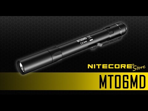 NITECORE MT06MD 180 Lumen Nichia 219B LED Medical Penlight - MT06 Upgrade