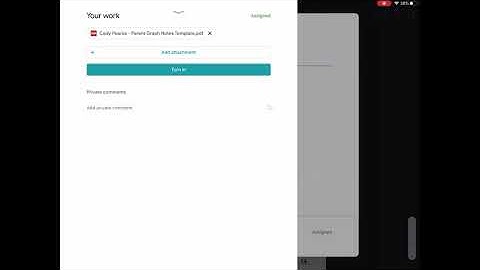 Uploading a note from Notability to Google Classroom
