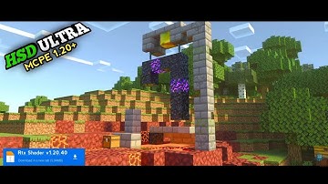 HSD Shaders mcpe 1.20 Render Dragon support//Kelly RTX Like Shedar Minecraft bedrock + PE 1.20