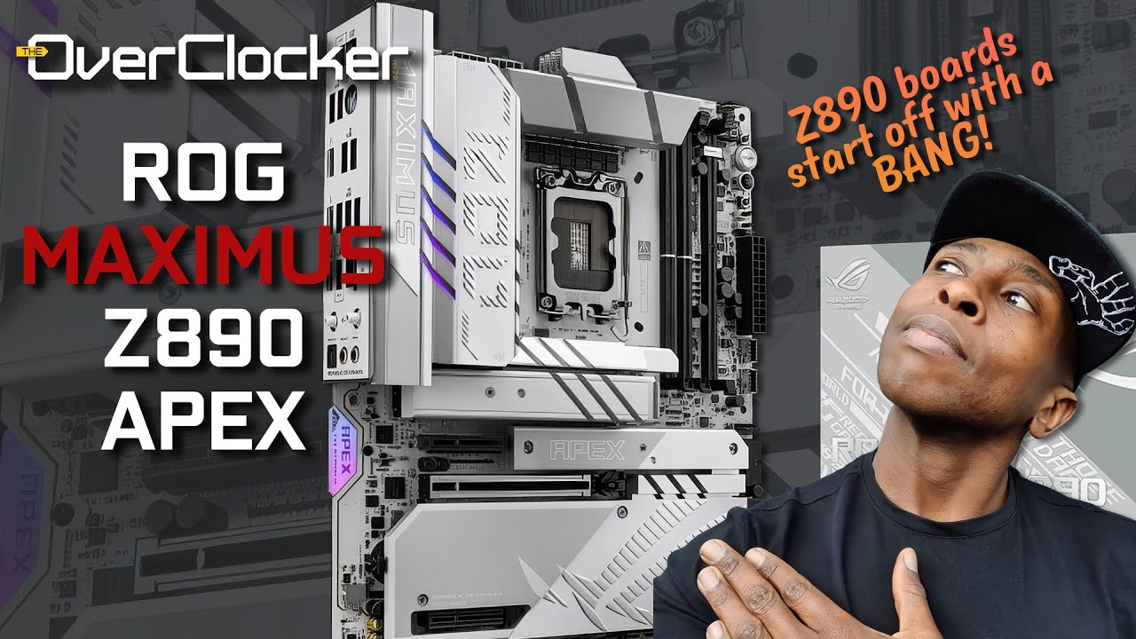 ASUS ROG Maximus Z890 APEX Starting Z890 with a Beast - YouTube
