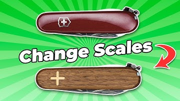 How to Replace the Victorinox Swiss Army Knife Scales!