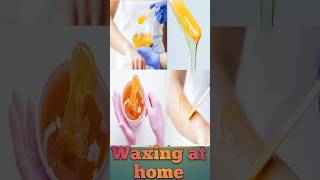 body waxing at home #youtube #shorts #waxing #waxingathome