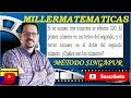 Metodo Singapur🚀Solucion facil de problemas Matematicos 🍀Aprende aptitud  Matematica ! Ejemplo 2