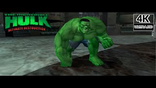 The Incredible Hulk: Ultimate Destruction [PS2] UHD 4K60ᶠᵖˢ NO Commentary Gameplay Part 1