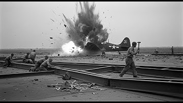 How Engineers Built Jungle Airfields in 48 Hours Using Marston Mats