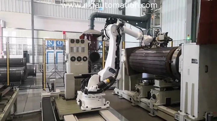 Our linear rail and positioner, along with robotic automated feeding and welding systems.