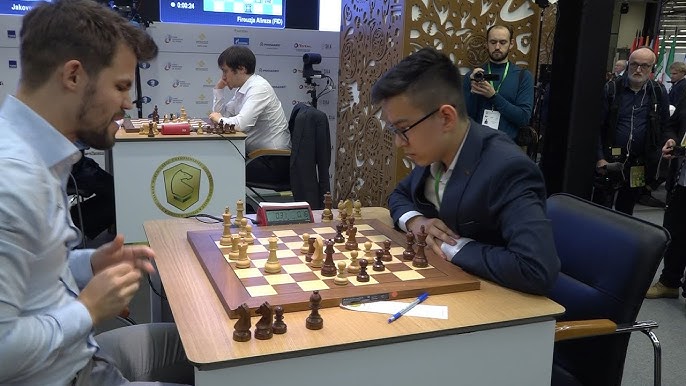 The big controversy in the game of Magnus Carlsen and Alireza Firouzja at  the World Blitz 2019 