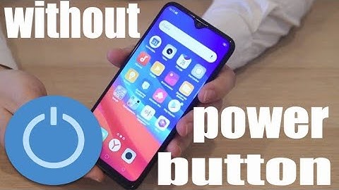 How to restart without power button oppo A5s | How to turn off oppo A5s without power button