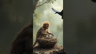 The Brave Baby Monkey Saving Bird Eggs Emotional Short