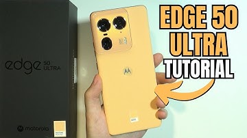 MOTOROLA Edge 50 Ultra: Change Date & Time