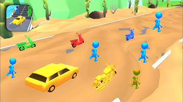 Shape Shifting 🏃🚗🚲🛵🚁 🛶🛥️ 🚂  All Levels New Update GamePlay Walkthrough Android,Ios (Level 33)