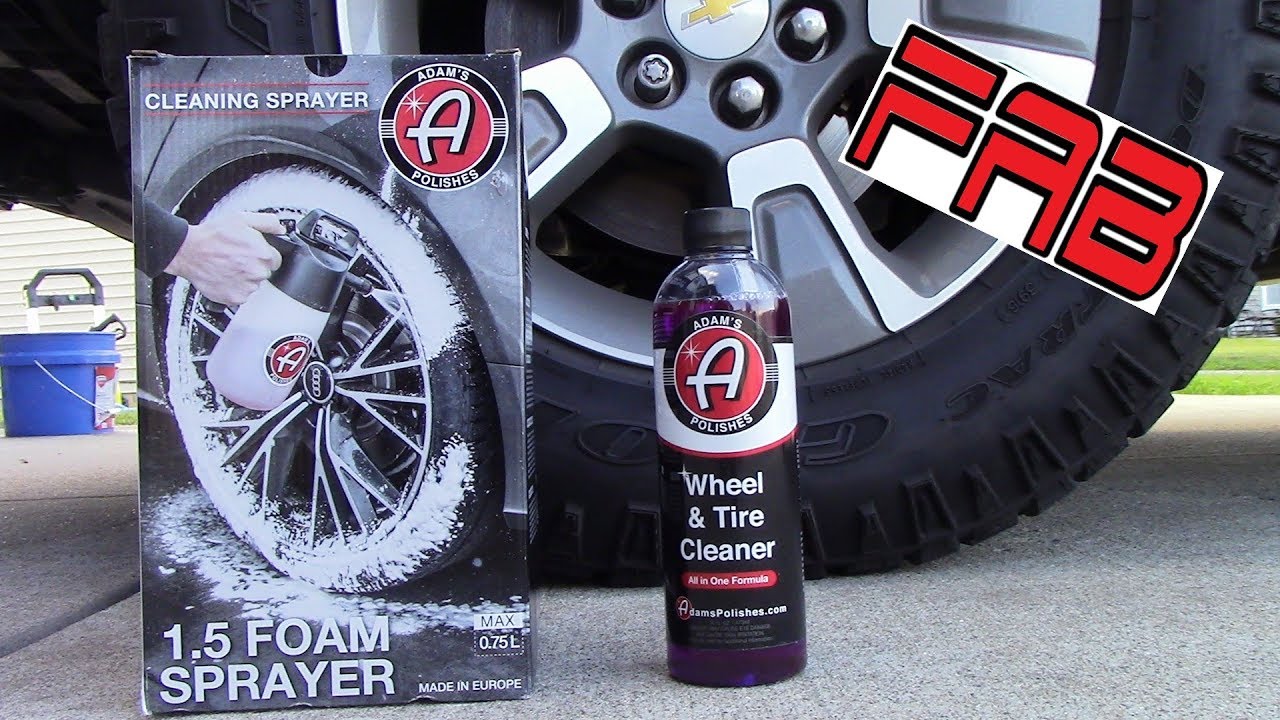 NEW!! Adam's Wheel And Tire Cleaner!! 