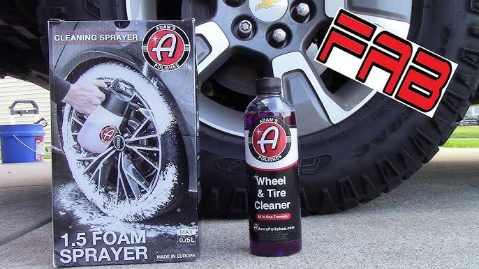 NEW!! Adam's Wheel And Tire Cleaner!! 