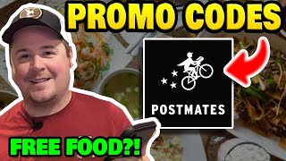 INSANE Postmates Promo Code 2024 | How to get Free Food Postmates Coupon Codes!