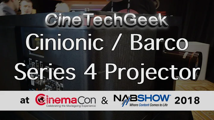 Best of Show: Cinionic/Barco NEW Series 4 Projector - CinemaCon 2019