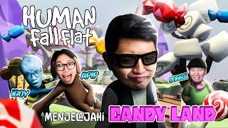 NEW UPDATE ENTERS CANDY LAND!!! [ Human Fall Flat ]