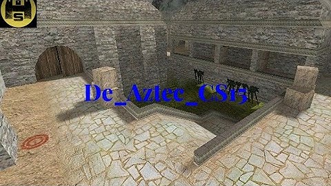 CS 1.6 HellStrike Mod : Gameplay "De_Aztec_CS15"