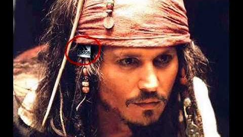 Fail in film "Pirates of the caribbean"