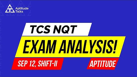TCS NINJA & NQT | ACTUAL APTITUDE  QUESTIONS with ANSWERS |12th Sept 2021 - SHIFT II | BY SALEEM SIR