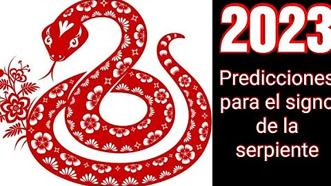 ¿Es 2023 un buen año para la serpiente?