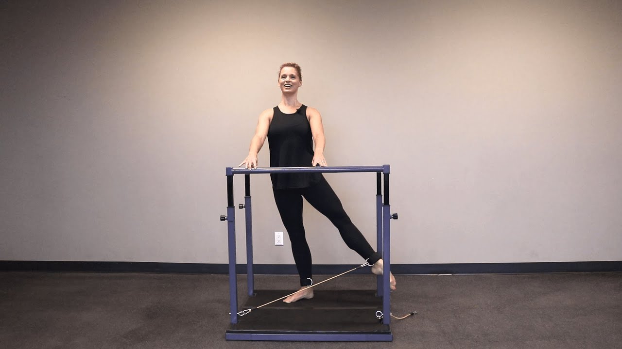 Barre Stretch Legs Ballet Barre Home Workout YouTube
