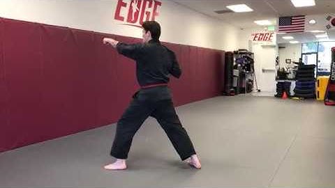 Tang Soo Do: Giecho hyung Yi bu San Gup - Basic Form #2 Advanced