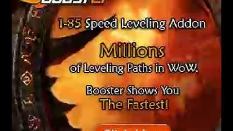 Booster "World Of Warcraft Leveling" Addon - REVIEW