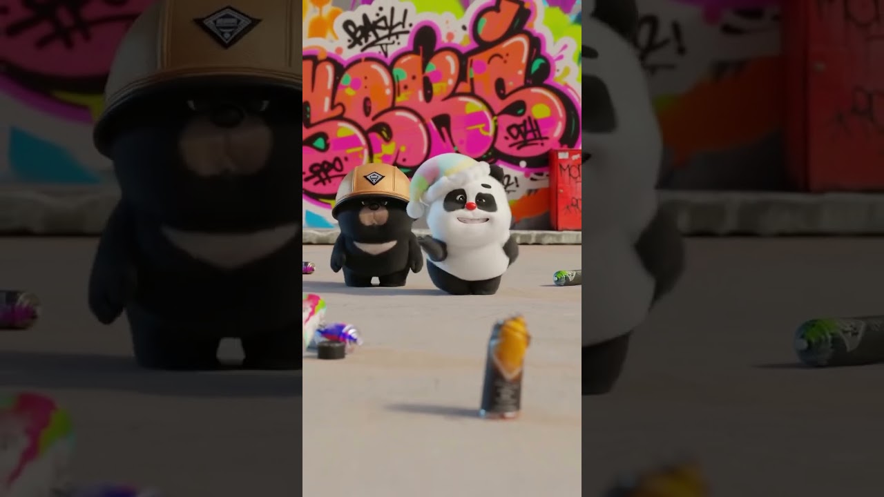 bestie duo dance 🐼🐻 