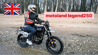 Лучший скрамблер сезона 2024 Motoland Legend 250