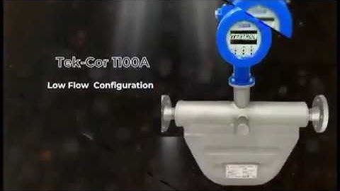 #tektrol Tek-Cor 1100A Coriolis Flow Meter Low Flow Cut Off Configuration