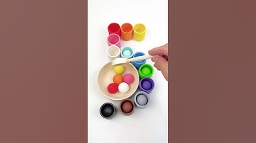 Color Sorting ASMR Reverse #asmr