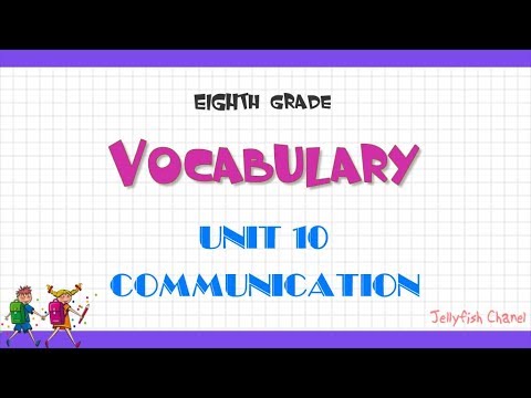 Từ vựng tiếng Anh lớp 8 – Unit 10 Communication | Alpham