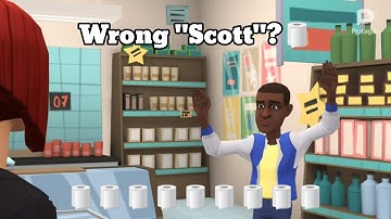 Wrong "Scott"? 🧻 #plotagon #kinemaster #powerdirector #plotagonunites