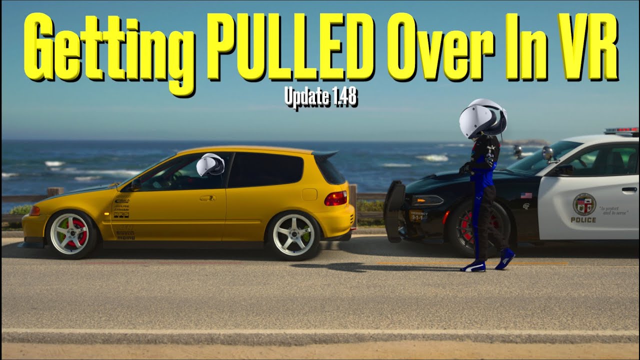 Gran Turismo 7 GoPro PS5 - NEW Honda Civic LOUD VTEC In VR With Cops ...