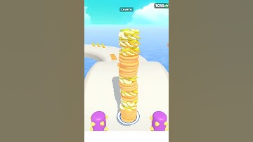 Pancake Run Level 4 Gameplay Walkthrough Android #Shorts