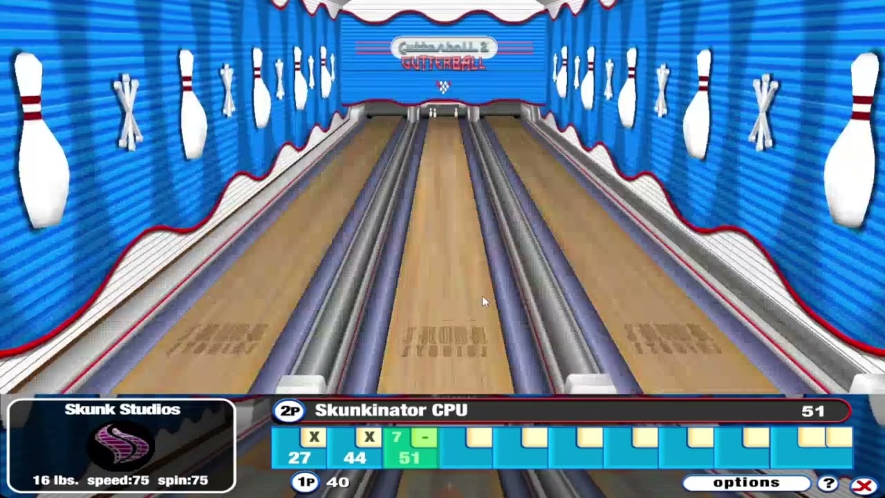 Gutterball 2 JLSR VS Skunkinator Match 1 (Who is going to win?)