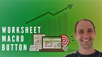 How to insert a macro button on the Worksheet - using shape or picture