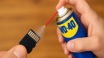 WD-40 + geheugenkaart = schokkend resultaat! | Repareer een beschadigde SD-kaart snel! Expert 101